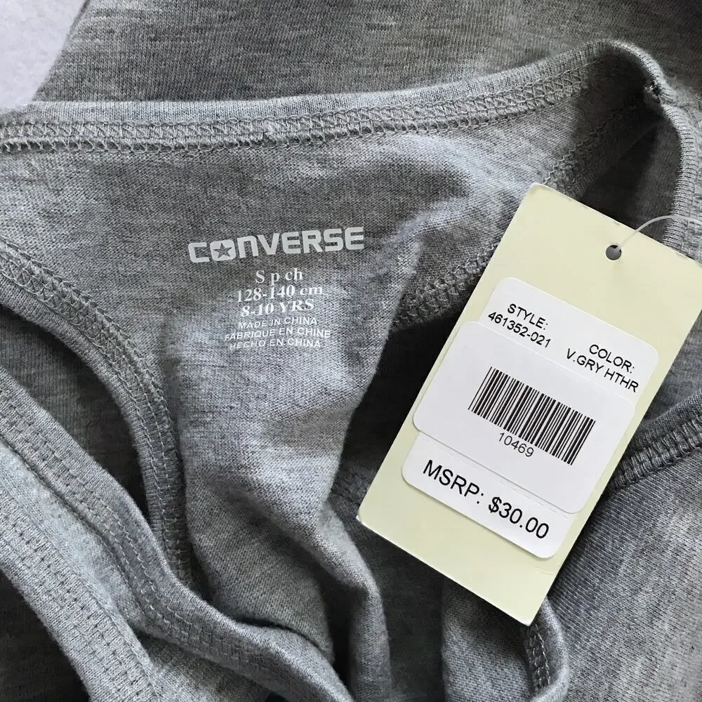 Converse NWT Racerback Tank Top for Girls S (8-10)